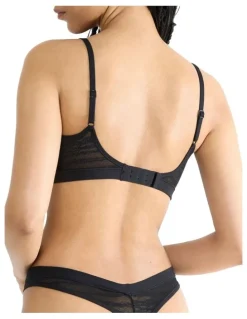 Sloggi Free Evolve Lace Bra in Black