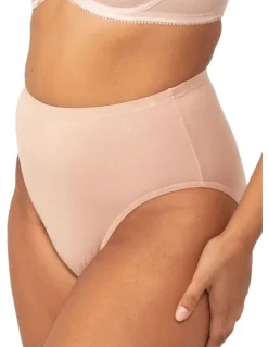Sloggi Hikini Brief 2 Pack in Navy/Beige