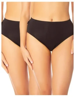 Sloggi Hikini Brief 2 Pack in Black