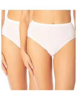 Sloggi Hikini Brief 2 Pack in White
