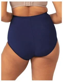 Sloggi Maxi Brief 2 Pack in Dark Navy/Beige