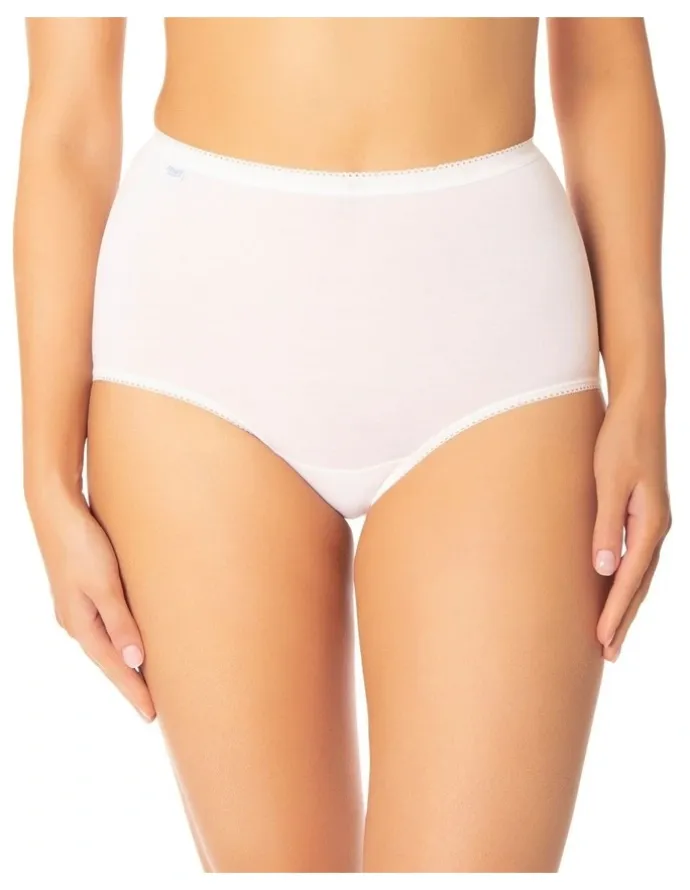 Sloggi Maxi Brief 2 Pack in White