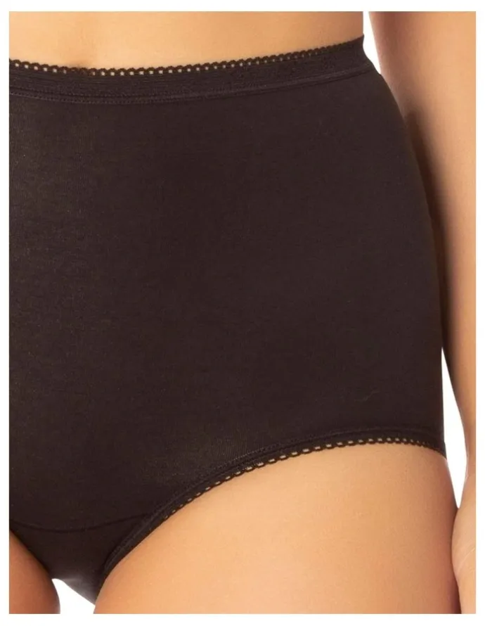 Sloggi Maxi Brief 2 Pack in Black
