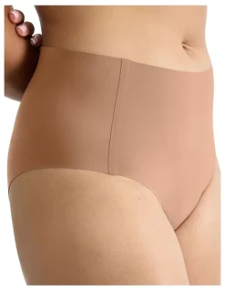 Sloggi Zero Feel 2.0 High Waist Briefs in Nostalgic Brown