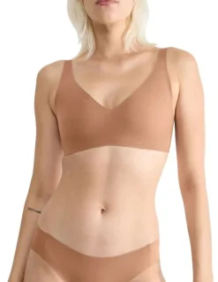 Sloggi Zero Feel 2.0 Soft Bra in Nostalgic Brown