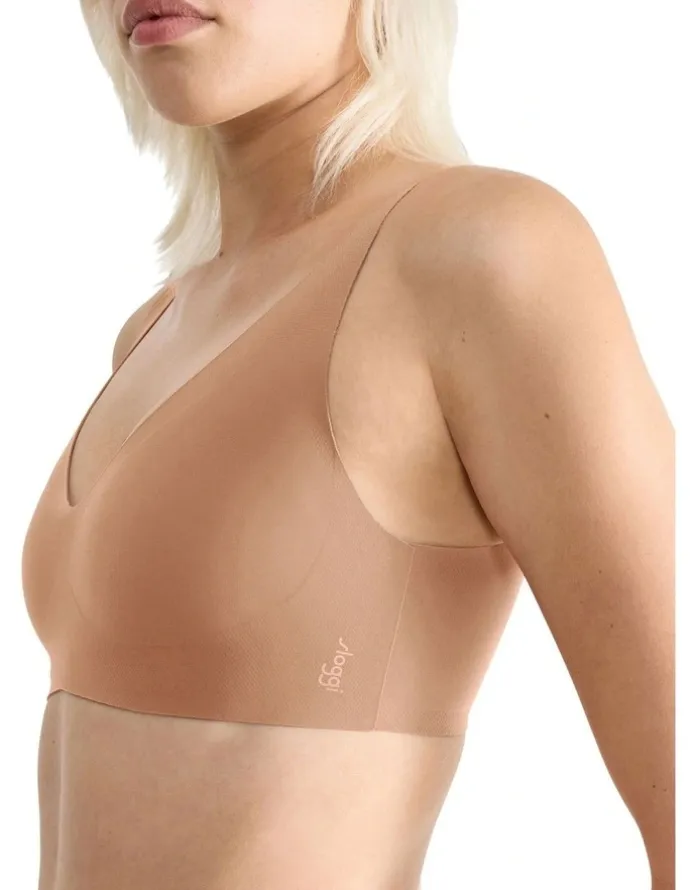 Sloggi Zero Feel 2.0 Soft Bra in Nostalgic Brown