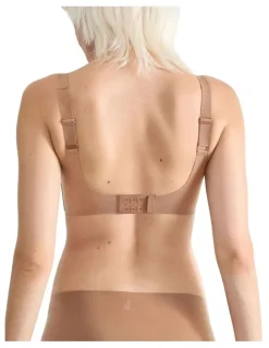 Sloggi Zero Feel 2.0 Soft Bra in Nostalgic Brown