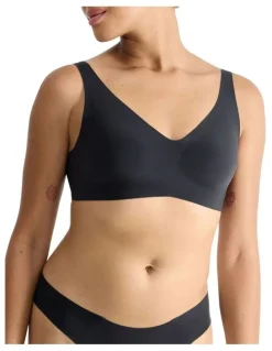 Sloggi Zero Feel 2.0 Soft Bra in Black