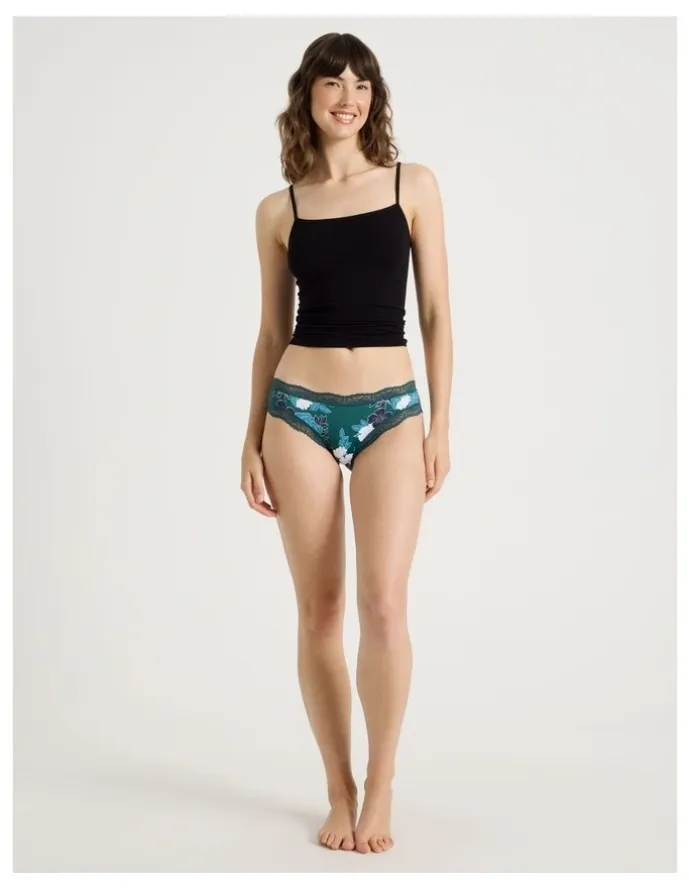 Soho Everyday Lace Bikini in Green