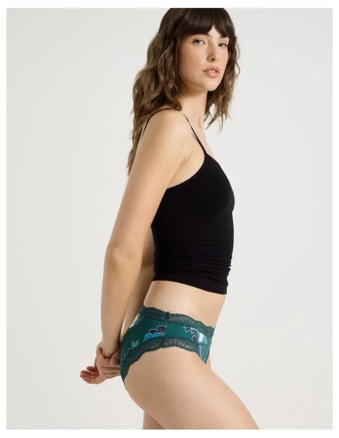 Soho Everyday Lace Bikini in Green