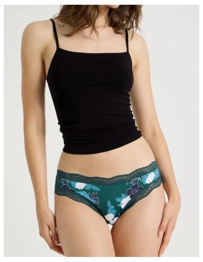 Soho Everyday Lace Bikini in Green