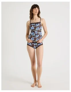 Soho Everyday Lace Boyleg in Dark Mauve