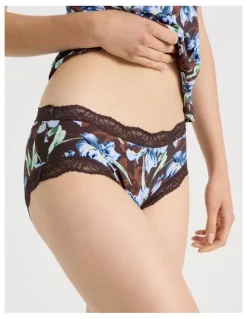 Soho Everyday Lace Boyleg in Dark Mauve
