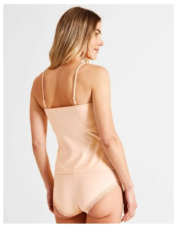 Soho Everyday Lace Cami in Beige