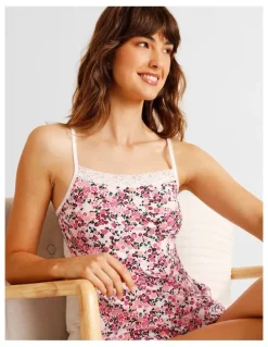 Soho Everyday Lace Cami in Pink