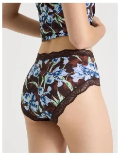 Soho Everyday Lace Full Brief in Dark Mauve