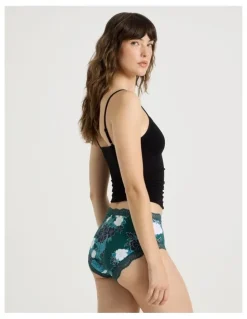 Soho Everyday Lace Full Brief in Teal