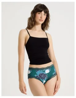 Soho Everyday Lace Full Brief in Teal