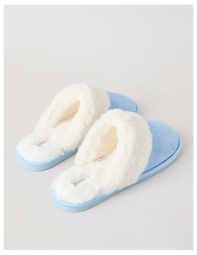 Soho Harbin Slipper in Baby Blue