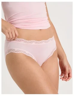 Soho Lace Modal Bikini in Light Pink