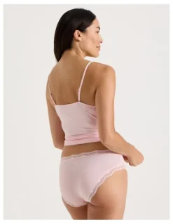 Soho Lace Modal Bikini in Light Pink