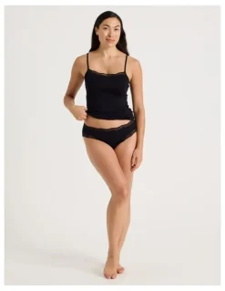 Soho Lace Modal Bikini in Black