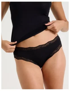 Soho Lace Modal Bikini in Black
