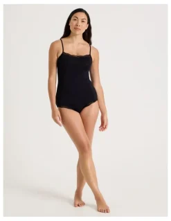 Soho Lace Modal Camisole in Black