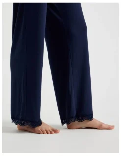 Soho Lace Pants in Navy