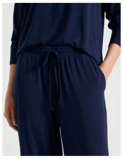 Soho Lace Pants in Navy