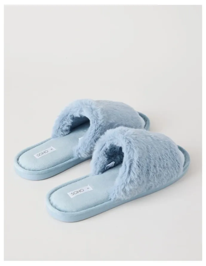 Soho Miley Slipper in Blue