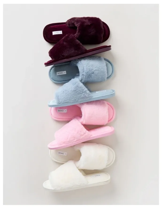 Soho Miley Slipper in Blue