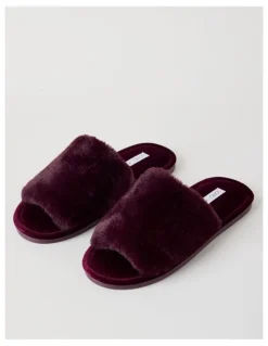 Soho Miley Slipper in Plum