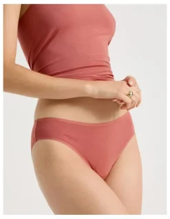 Soho Modal Bikini in Rust