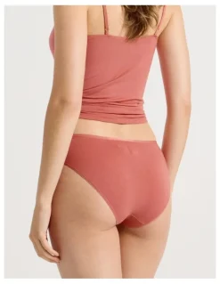 Soho Modal Bikini in Rust