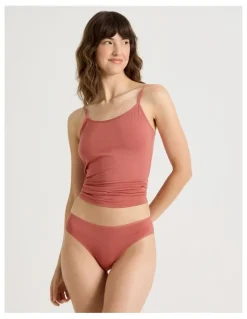 Soho Modal Bikini in Rust