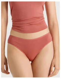 Soho Modal Bikini in Rust