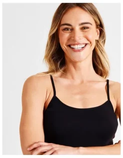 Soho Modal Camisole in Black