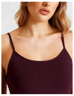 Soho Modal Camisole In Purple