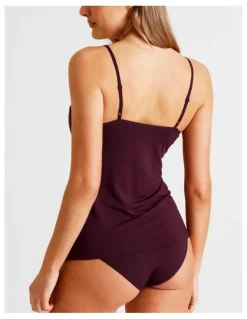 Soho Modal Camisole In Purple