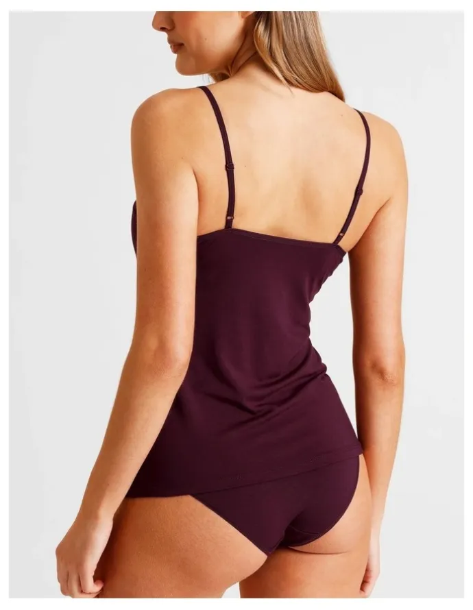 Soho Modal Camisole In Purple