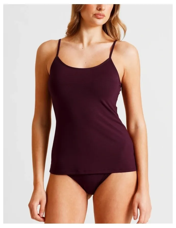 Soho Modal Camisole In Purple