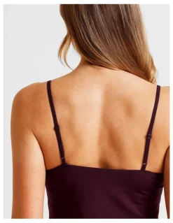 Soho Modal Camisole In Purple