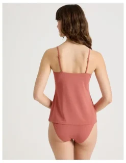 Soho Modal Camisole in Rust
