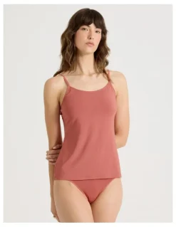 Soho Modal Camisole in Rust