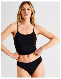 Soho Modal High Cut Brief in Black