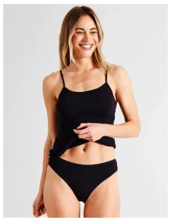Soho Modal High Cut Brief in Black