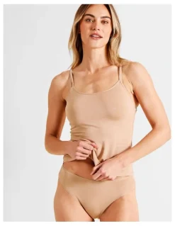 Soho Modal High Cut Brief in Beige