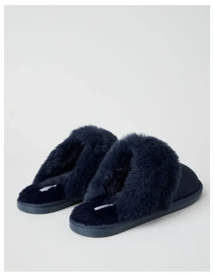 Soho Nala Slipper in Navy