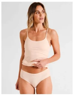 Soho Organic Cotton Boyleg in Beige